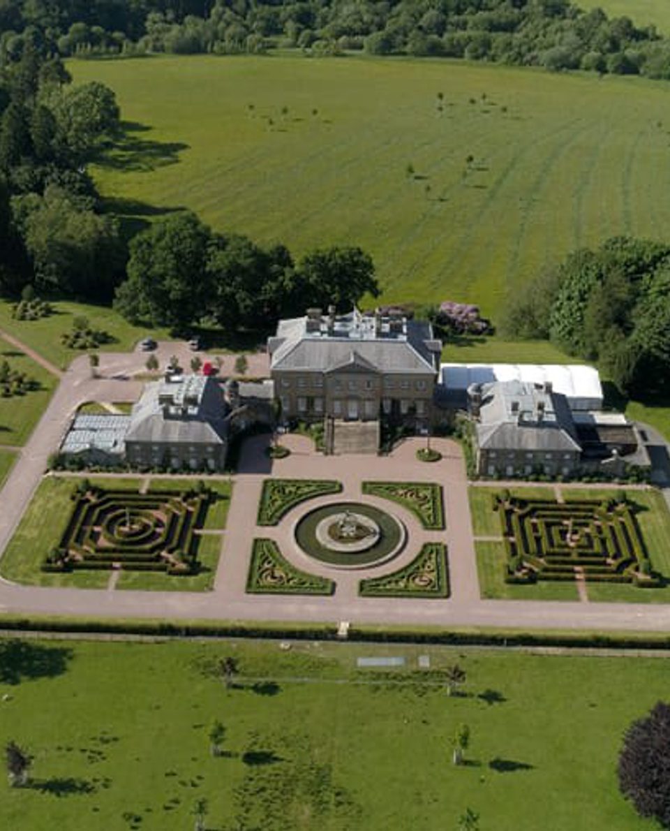 Main House Aerial View